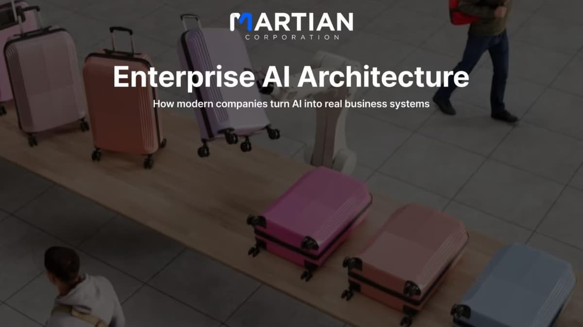Enterprise AI Architecture: How Modern Companies Build AI Systems
